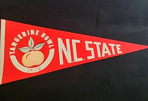 NCAA 1978 Tangerine Bowl N. C. State Winners Full Size Wall Pennant - Picture 1 of 5