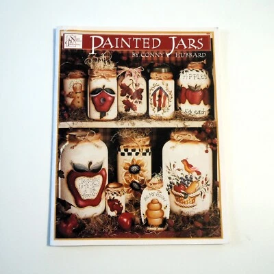 Craft Book "Painted Jars" by Conny Hubbard Susan Scheewe Publications - Image 1 of 2