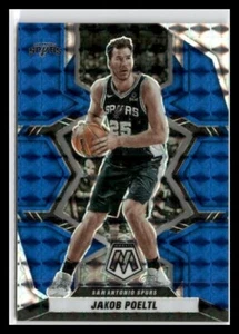 2021 Panini Mosaic #46 Jakob Poeltl Blue - Picture 1 of 2