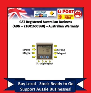 3 x Sided Magnet Digital Box Gauge Angle Protractor Level Inclinometer 0-360° CY - Picture 1 of 5