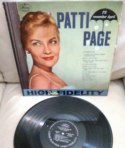 Patti Page I'll Remember April Vinyl LP Record Album - Picture 1 of 5