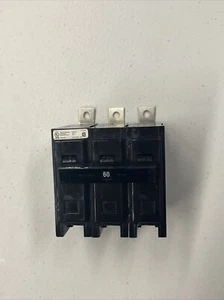 Eaton Cutler Hammer Quicklag BAB3060H Bolt-On Circuit Breaker 60A 240V - Picture 1 of 6