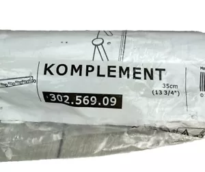 New Ikea Komplent Pull out Rail For Wardrobe Storage White 302.569.09 - Picture 1 of 12