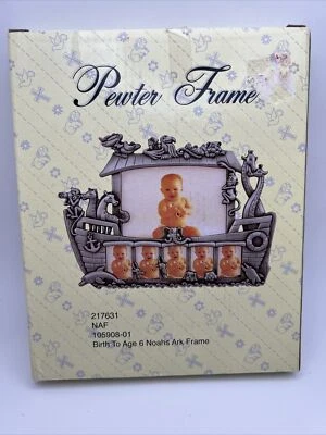 Оловянная рамка для картин Noah's Ark для ребенка (от рождения до 6 лет) GR52 - Изображение 1 из 2