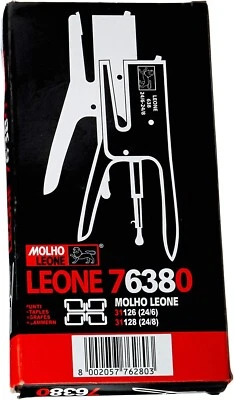 Cucitrice Spillatrice a Pinza in Metallo Molho Leone 76380 Colore Argento - Immagine 1 di 3