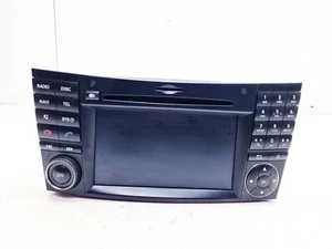 MERCEDES CLS W219 MULTIMEDIA SAT NAV RADIO NAVIGATION DISPLAY SCREEN HEAD UNIT - Picture 1 of 18