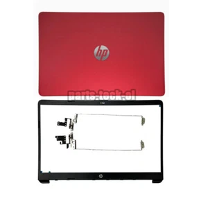 NEW For HP 15-DW 15-dw1083wm 15-DW1XX Back Cover & Hinges + Bezel Red M03725-001 - Picture 1 of 4