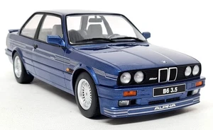 KK 1/18 - Alpina B6 3.5 BMW E30 Metallic Blue 1988 Diecast Model Car - Picture 1 of 5