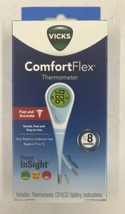 Termómetro digital Vicks Comfort Flex - Función Fever Insight y sin BPA - Imagen 1 de 2