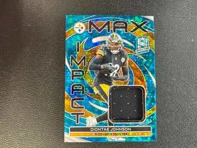 Diontae Johnson 2023 Spectra Jersey Patch Pittsburgh Steelers 7/60 E30 - Image 1 of 2