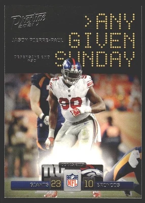 Jason Pierre-Paul #AGS-JPP 2021 Panini Prestige Any Given Sunday New York Giants - Image 1 of 2