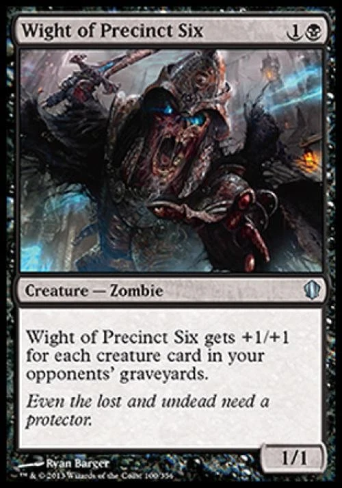 Wight of Precinct Six - Light Play MTG Commander 2013 Edition - Image 1 of 1