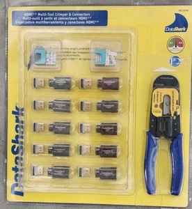 Datashark PA70090 HDMI Multi-tool Crimper And Connector Kit PA70080 Tool + Kit - Afbeelding 1 van 7
