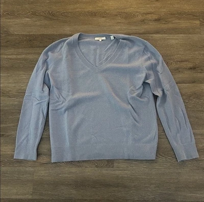 Top Vince tejido azul suave talla pequeña Foto 1 de 3