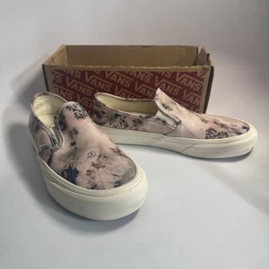 Nuevos zapatos para mujer Vans SF con tinte floral sin cordones talla 6,5 para hombre 5 rosa malvavisco - Imagen 1 de 13