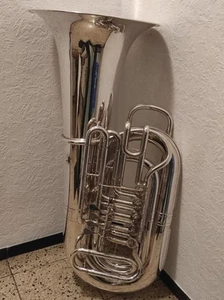 Bb Tuba Meister Franz Kaiser (Melton) versilbert - Bild 1 von 17
