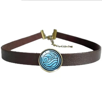 Avatar Last Airbender Choker Necklace Water Kingdom Brown - Image 1 of 4