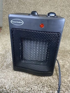 Feature Comforts Riscaldatore Portatile 1500W Ceramica Elettrico Nero Testato - Foto 1 di 8