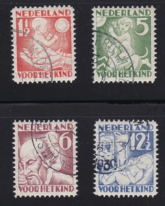 18-37Netherlands Stamps NVPH:232-235 Scott:B44-B47 - Picture 1 of 1