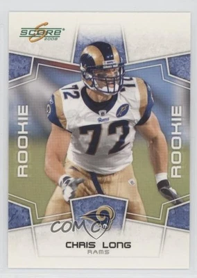 2008 Score Rookie Factory Set Rookie Update Chris Long #332 RC - Image 1 of 2