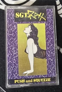 Sgt. Roxx Push & Squeeze Cassette Rare Private Press Glam Hair Metal Demo Tape - Picture 1 of 4