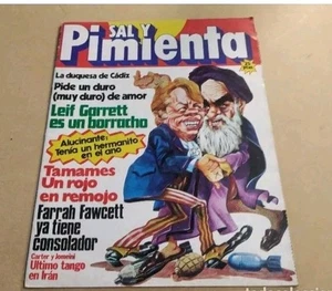 Ruhollah Khomeini Illustrated  Cover 1979  Rare Magazine  - Bild 1 von 1