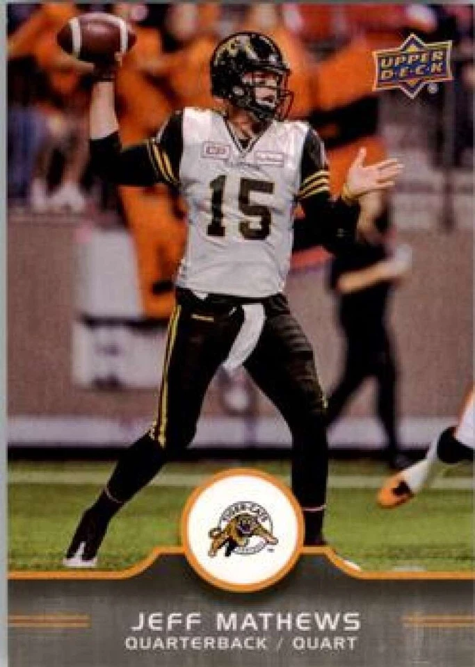 2016 Upper Deck CFL Canadian Football League Trading Cards Pick From List - Image 1 of 1