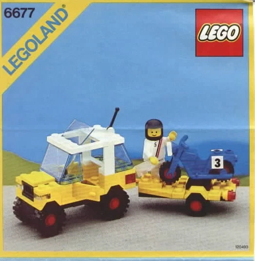 Lego 6677  Motocross Racing  Visita il mio Negozio - Immagine 1 di 1