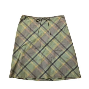 Y2K Gap Tennis Skirt Sz 10 Pastel Plaid Spring Pickleball Tennis - Picture 1 of 8