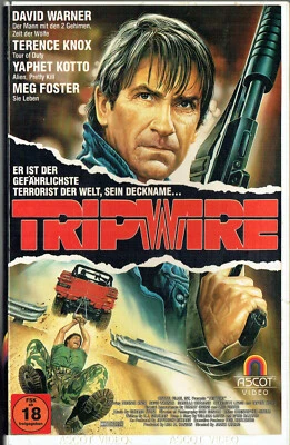 (FSK 18) VHS Videokassette  - Trip Wire - uncut Version - Ascot Video (Hartbox) - Bild 1 von 4