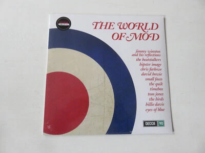 V/A The World Of Mod HMV ONLY GREEN VINYL DECCA LP DAVID BOWIE SMALL FACES QUIK - Image 1 of 4