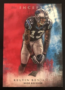 2015 Topps Inception #9 Kelvin Benjamin Pink SP #d 73/75! PANTHERS - Bild 1 von 2