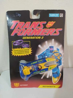 Rare vtg Transformers GEN2 Rotorbots Piranha Hasbro 1993 NOC - Image 1 of 4