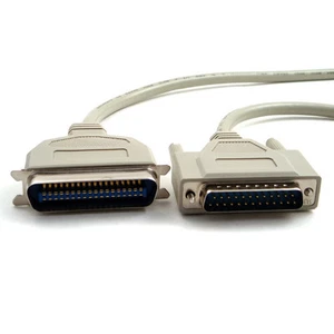 15 Ft IEEE 1284 DB25 Male to Centronics CN36 Male Parallel Printer / Data Cable - Picture 1 of 1