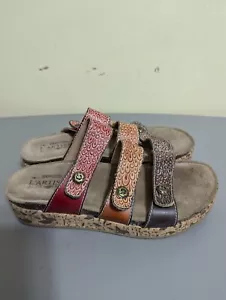 L'artiste Spring Step Keena Women's Slide Sandals EU 41 (US 9.5) Hook & Loop - Picture 1 of 7