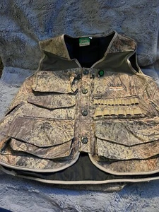 Primos Mossy Oak Brush Camouflage Hunting Vest, Size M - Picture 1 of 19