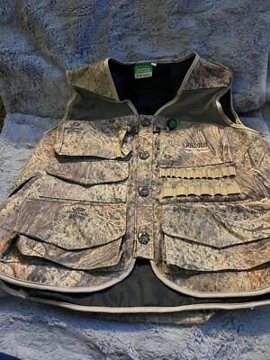 Primos Mossy Oak Brush Camouflage Hunting Vest, Size M - Image 1 of 4