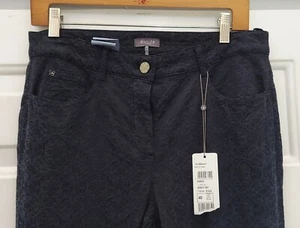 BASLER PORTMIAMI 1 JEANSHOSEN JULIENNE WOMEN'S PRINTED SKINNY PANTS SIZE 40 NWT - Picture 1 of 18