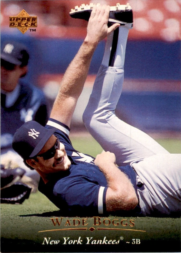 1995 Upper Deck Wade Boggs Baseball Cards #445 - Image 1 of 2