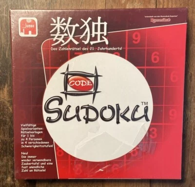 Code Sudoku von Jumbo Rot Gesellschaftsspiel Denkspiel 1-4 Personen - NEU & OVP - Bild 1 von 3