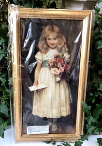 The Love Letter Charles Trevor Garland Victorian Painting Art Print Framed 15x8 - Picture 1 of 7