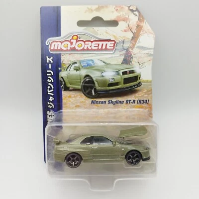 Majorette 1/64 Nissan Skyline GT-R R34 - Japan Series Premium Cars 2024 - Neuf - Photo 1/4