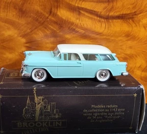 Brooklin BRK26 1/43 1955 Chevrolet Nomad White Metal Model Car - Picture 1 of 9