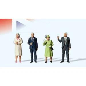 Juego de figuras Preiser 13407 Queen Elizabeth II edición especial pintadas a mano 1:87 - Imagen 1 de 9