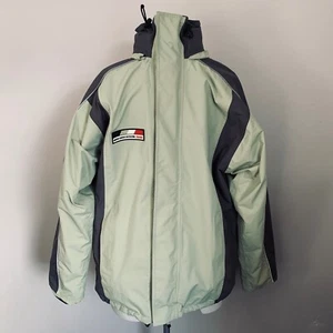 ABRIGO ORIGINAL BAR BRITÁNICO AMERICANO CARRERAS HONDA F1 EQUIPO EQUIPO CHAQUETA PEQUEÑO 2000 - Imagen 1 de 9