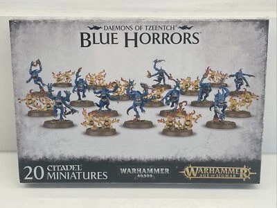 Warhammer 40k - Age of Sigmar Daemons of Tzeentch Blue Horrors BNIB - Image 1 of 2