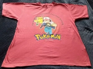 Vintage Pokémon Gotta Catch Em, Nintendo 2000, Size12/14 Clothing Fashion - Picture 1 of 8