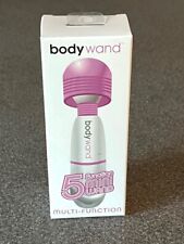 Bodywand Pink 5 Function Mini Wand Massager for on the go!