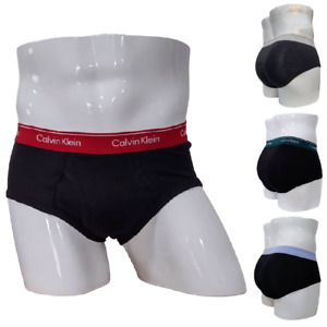 Calvin Klein Men's Briefs 4-Pack Classic CK Boxer Slip Underwear Cotton Black