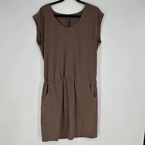 prAna Norma Moon Quartz Relaxed Fit Pockets Womens New Large Lightweight Dress - Picture 1 of 10
